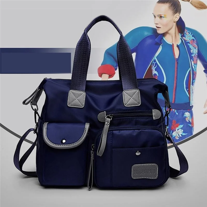 Топ Повседневная сумка Bolsos Mujer женские новые тканевые сумки через плечо Водонепроницаемая нейлоновая сумка через плечо Женская Большая вместительная сумка через плечо