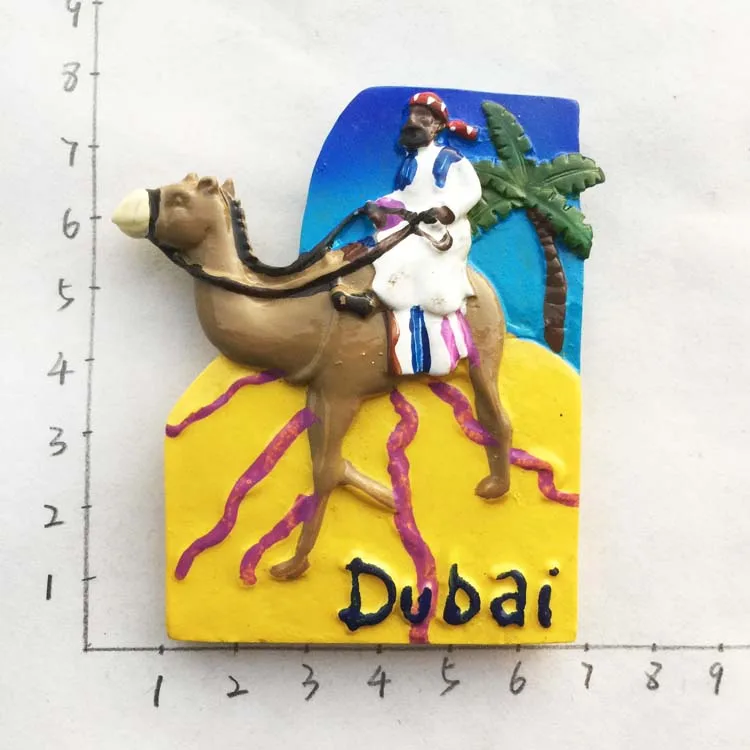 BABELEMI 3D Дубай ориентир здание путешествия сувениры Burj Khalifa магниты на холодильник магниты домашний декор