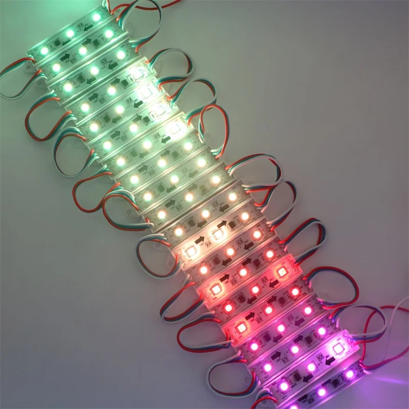 SZYOUMY 1000 шт. Доступные 3 светодиода s 5050 SMD RGB Светодиодная лампа Светодиодный