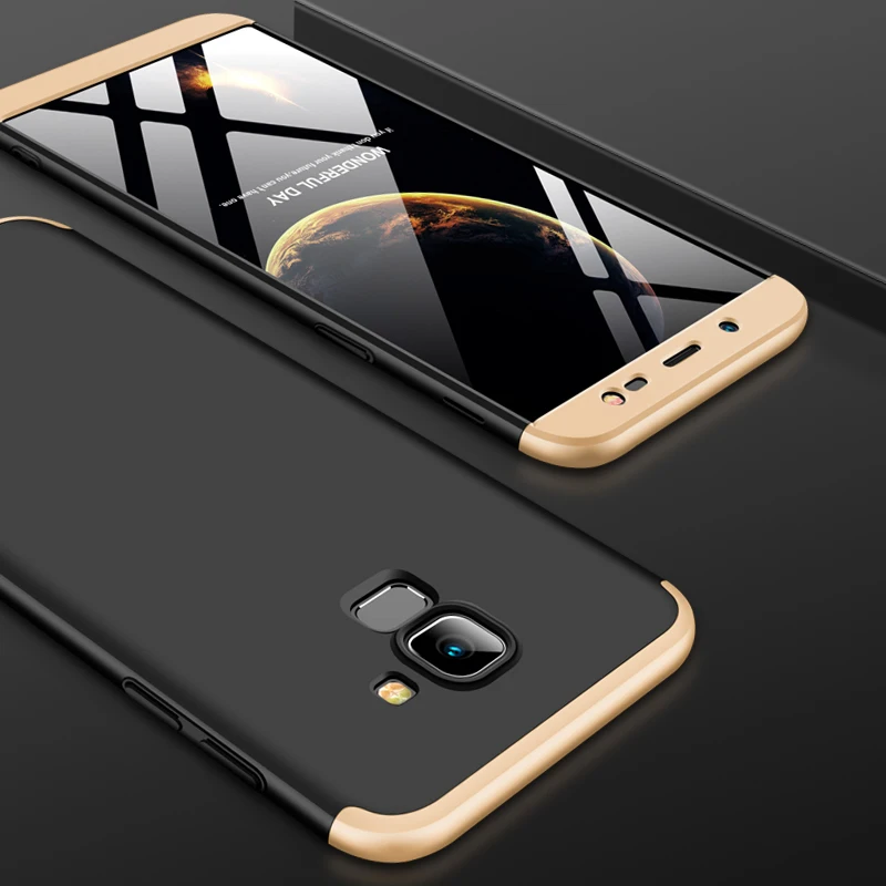 Чехол для Samsung Galaxy J6 Plus 2018 чехол с полной защитой противоударный жесткий