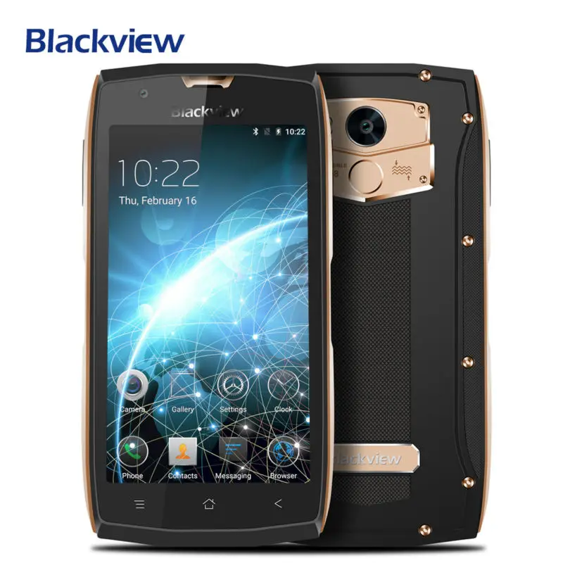 Blackview BV7000 телефон экран 5 0 дюймов Android 7 четырёхъядерный 2 Гб ОЗУ 16 ПЗУ|waterproof ip68