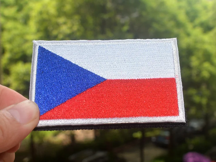 Чешская Республика искусственная ткань тактический флаг страны военные нашивки