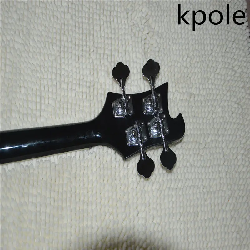 Kpole Электрический Гитары 4-строка rickenback 4003 черный бас-гитара/rickenback футляр | Спорт и