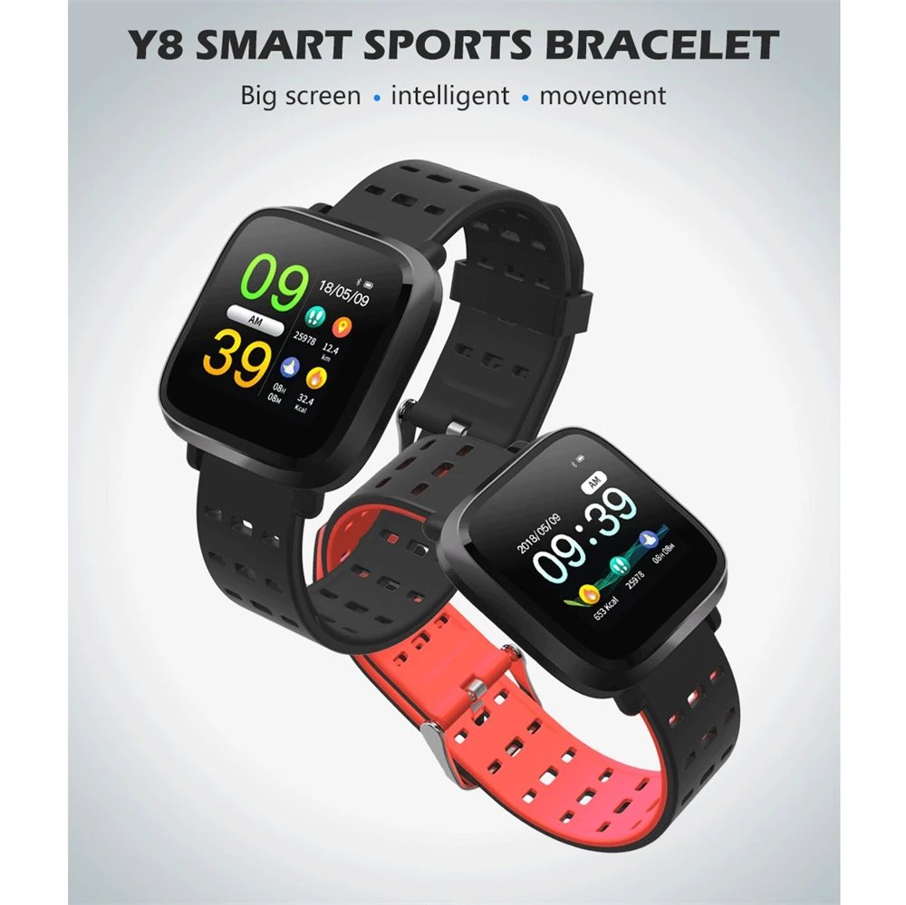 Smart Watch Men IP67 WaterProof Fitness Bracelet Activity Tracker Metal Case Heart Rate For Android IOS | Электроника