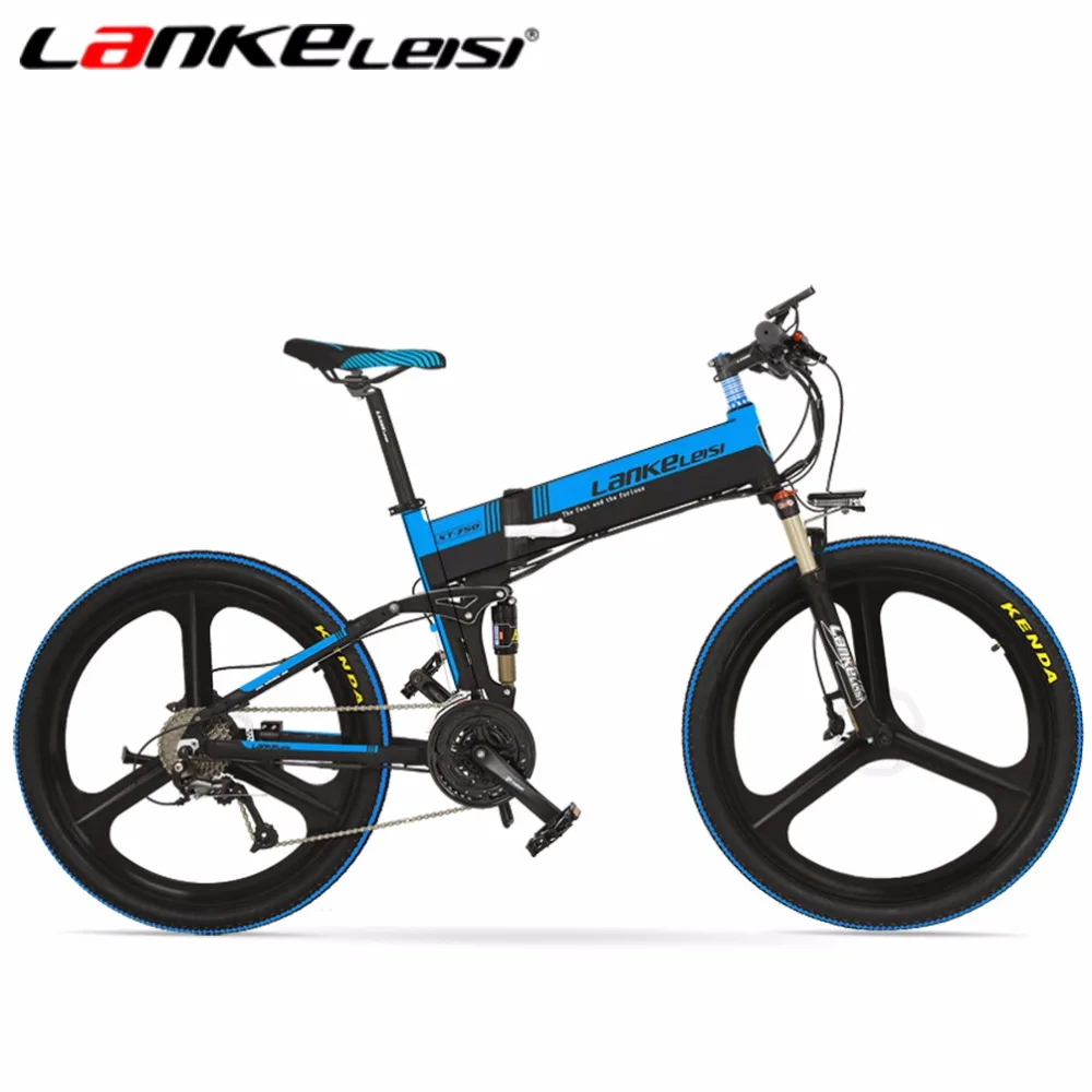 Lankeleisi 26 дюймов Ebike 48 В в литиевая батарея электрический велосипед 27 скорость 5
