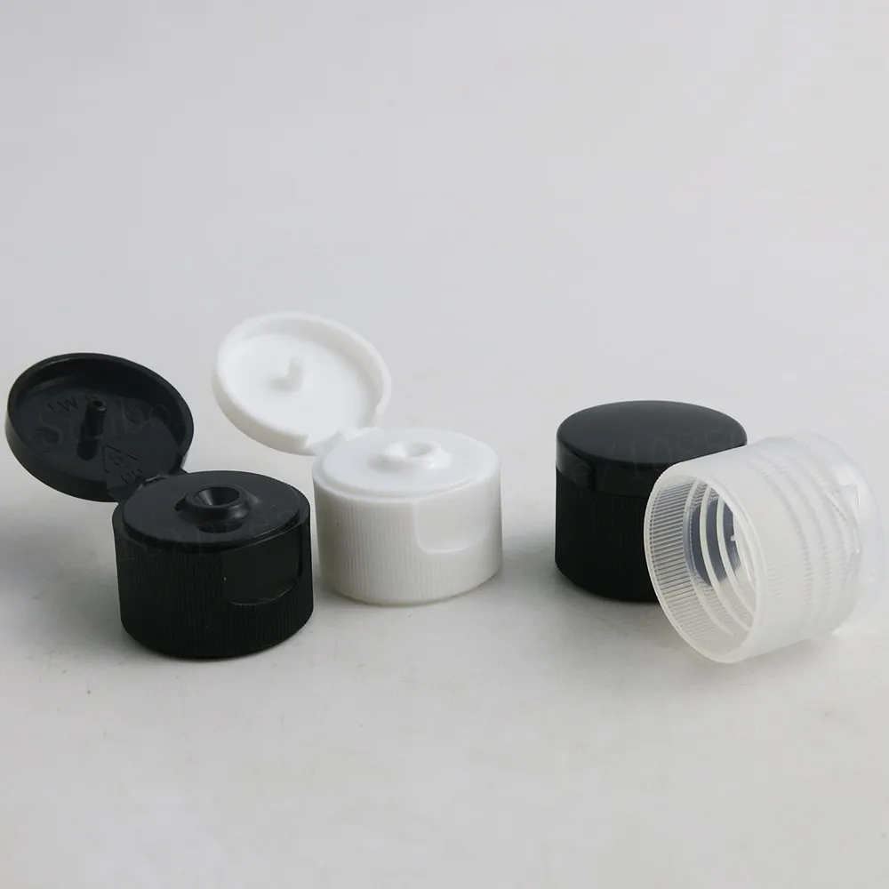 

12PCS 220ml Empty Refillable Cosmetic Container Amber White Blue Green Red Orange Clear Cream Bottle with PP Flip Top Cap