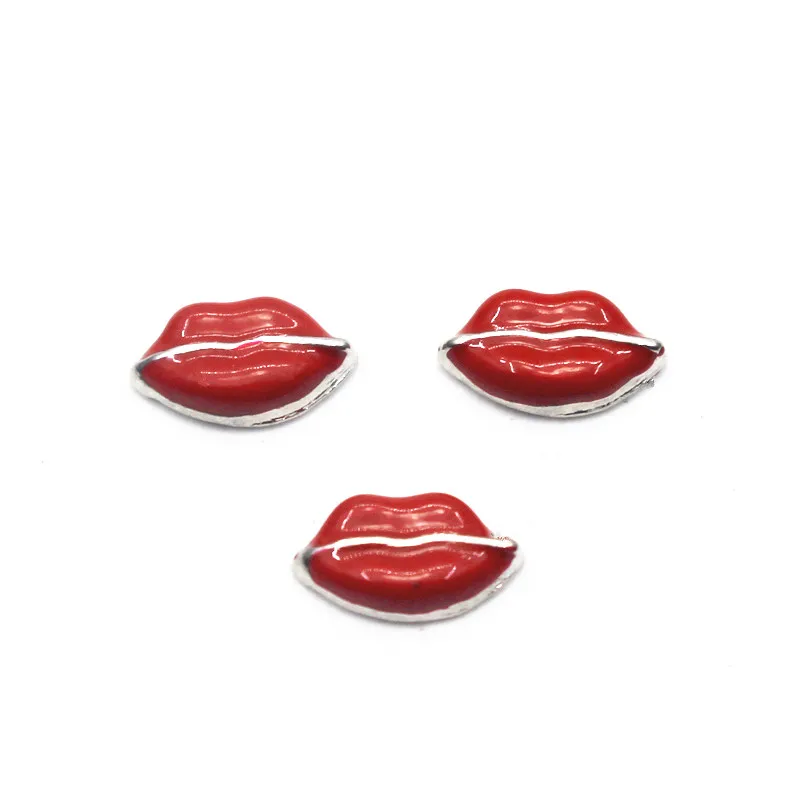 Оптовая продажа 10 шт./лот штук/Лот Амулет из сплава с красной губой для плавучести