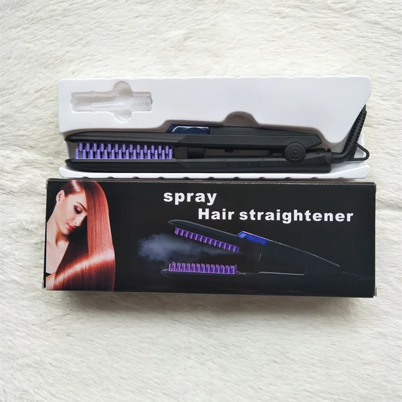 Новинка выпрямитель для волос с паром распылитель плоский утюжок керамический MCH