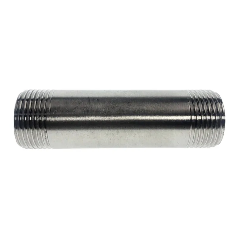 Male Length Straight Nipple Joint Pipe Connection 304 Stainless Steel connector Fittings|Фитинги для труб| |