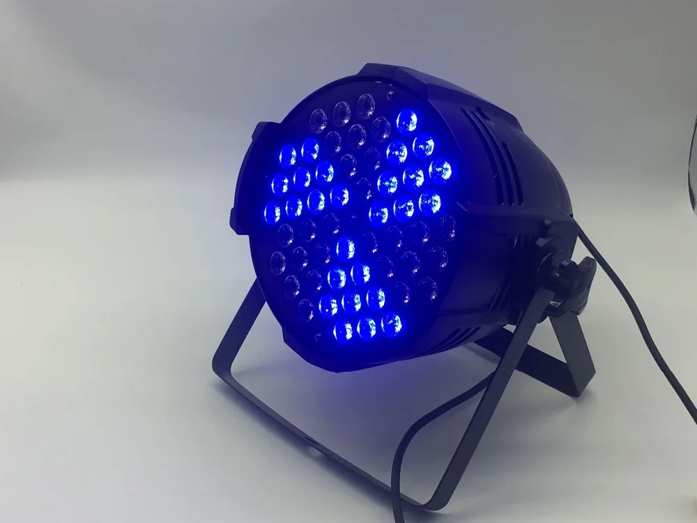 Алюминиевый корпус 54x9 Вт RGB 3 в 1 светодиодный светильник Par DMX сценическое
