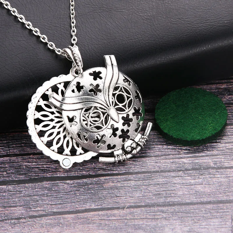 1 шт. Стрекоза винтажная ароматерапия духи эфирные масла диффузор ожерелье