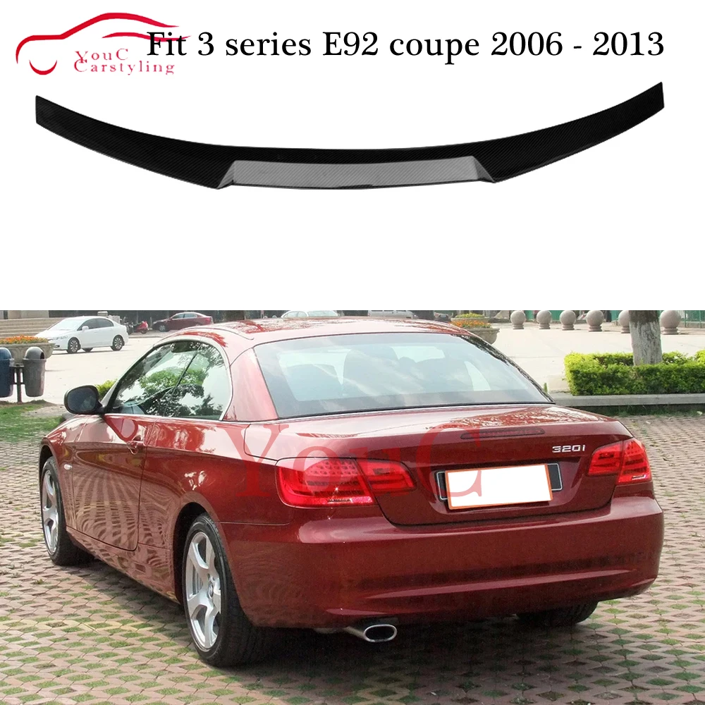 Задний спойлер для BMW 3 серии E92 двухдверного купе из углеродного волокна