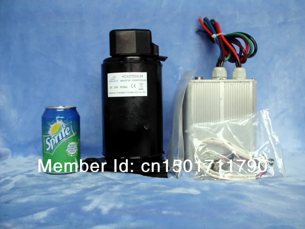 HC75DC12H12V компрессор постоянного тока, инвертор для кондиционера Компрессор MBP HBP холодильник Компрессор 850 Вт Емкость охлаждения R134a