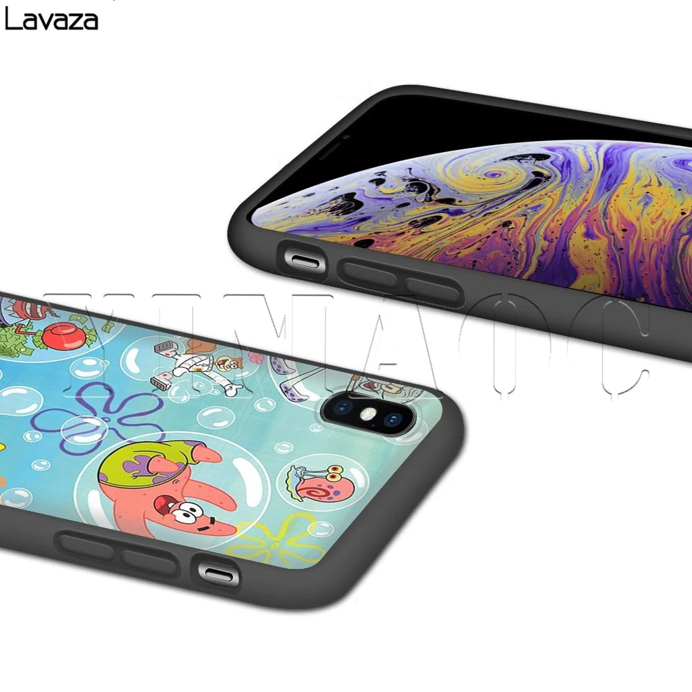 Lavaza Патрик звезда чехол для iPhone 11 Pro XS Max XR X 8 7 6 6S Plus 5 5s se |