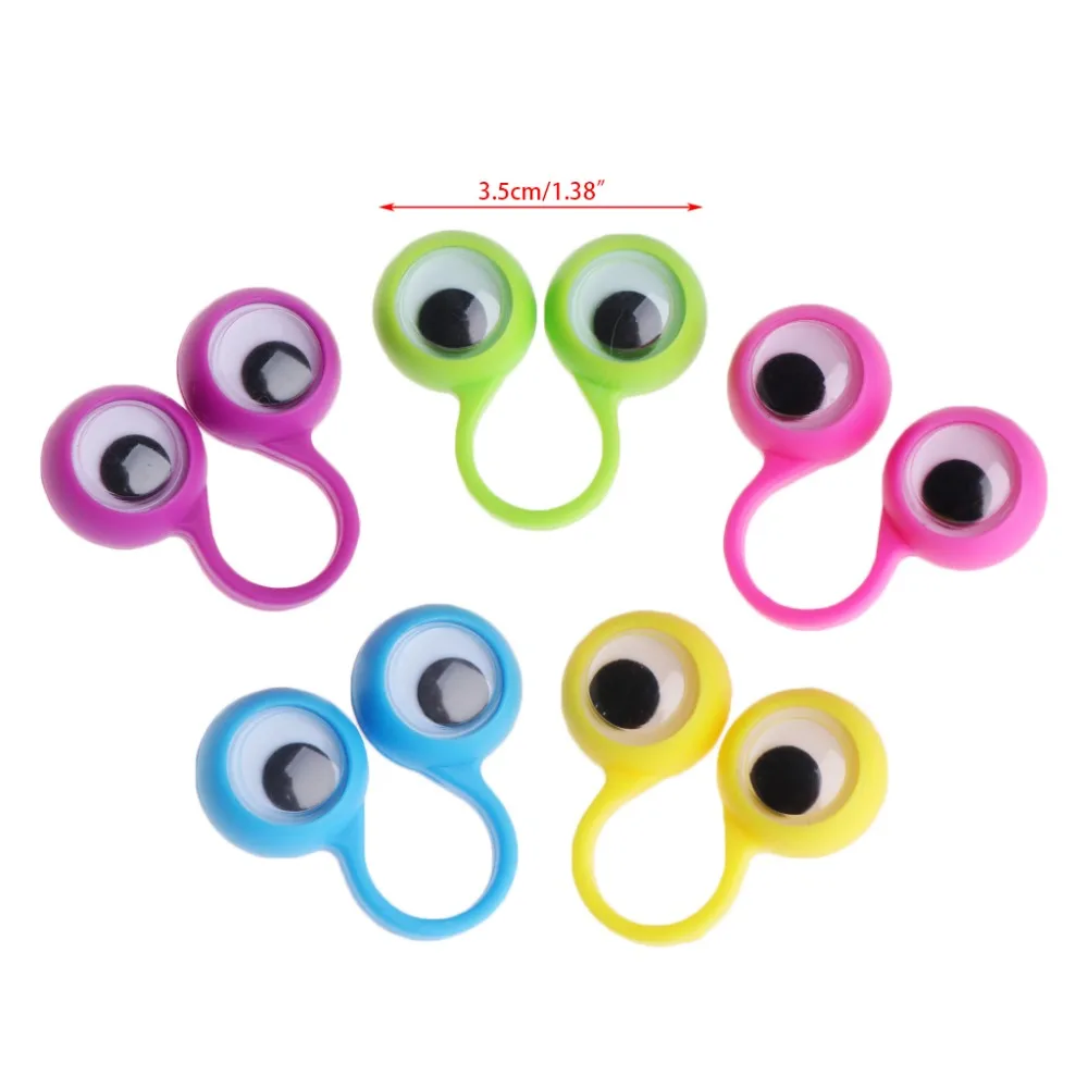 

Finger Activity Size Eye Ring Can Be Fitted With Small Toys Small Gifts