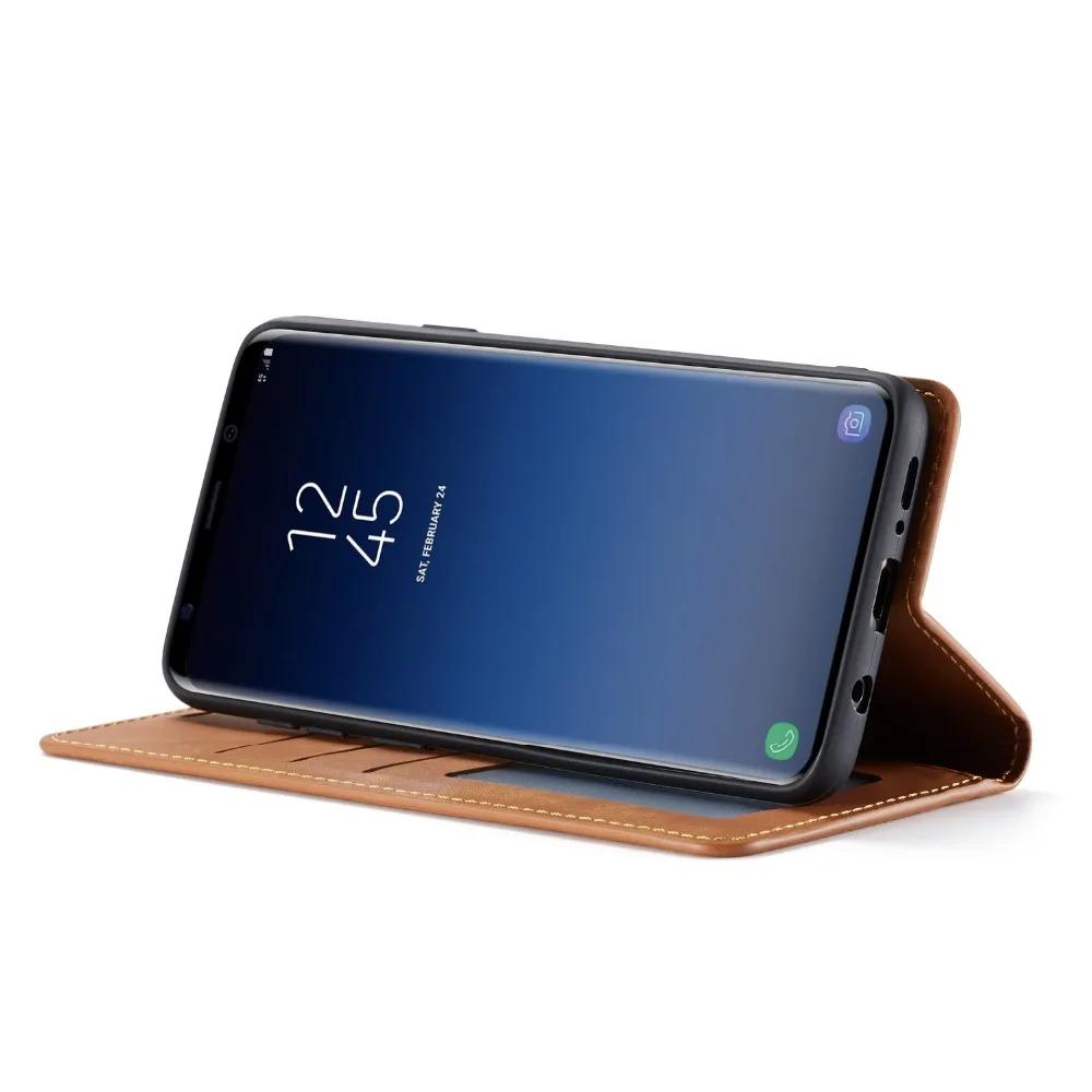 Кожаный чехол для samsung Galaxy S10 S10E S9 S8 Plus Note 10 Pro 9 8 чехол-книжка для samsung S 10 Plus бумажник на магните чехол