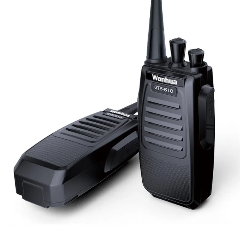 

2pcs NEW Radio Walkie Talkie GTS-610 5W 16CH UHF 403-470MHz Ham CB 1800mAh CTCSS/DCS HF Transceiver Interphone Two Way Radio