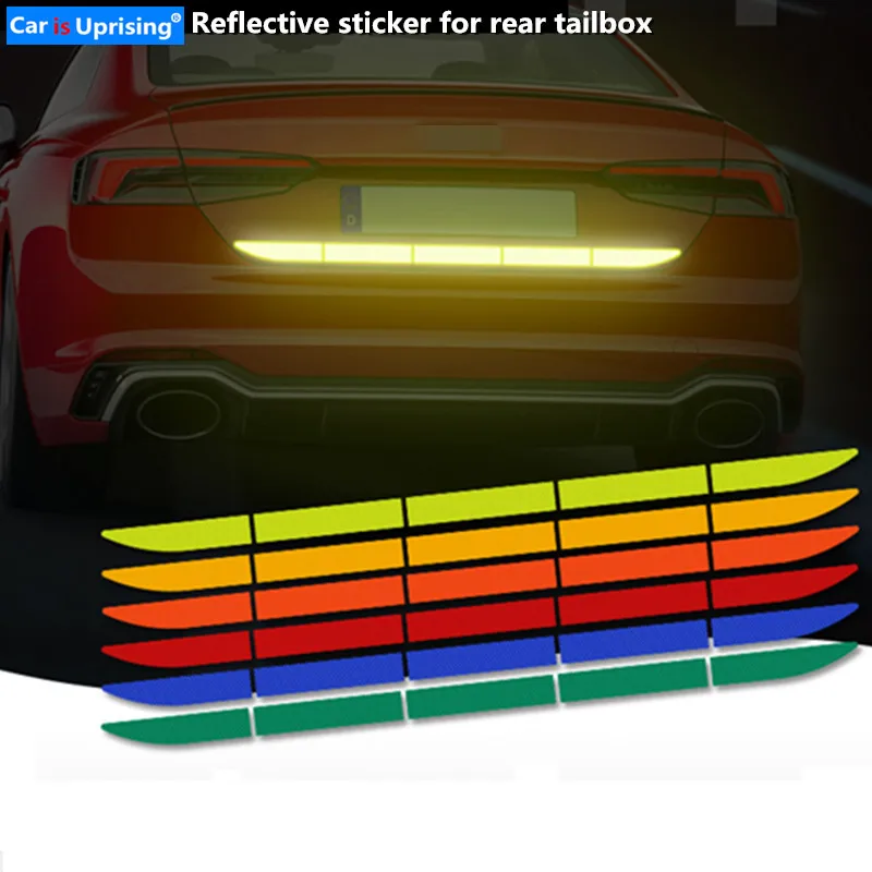 5 шт. автомобильные отражающие наклейки предупреждающие надписи Автомобильный