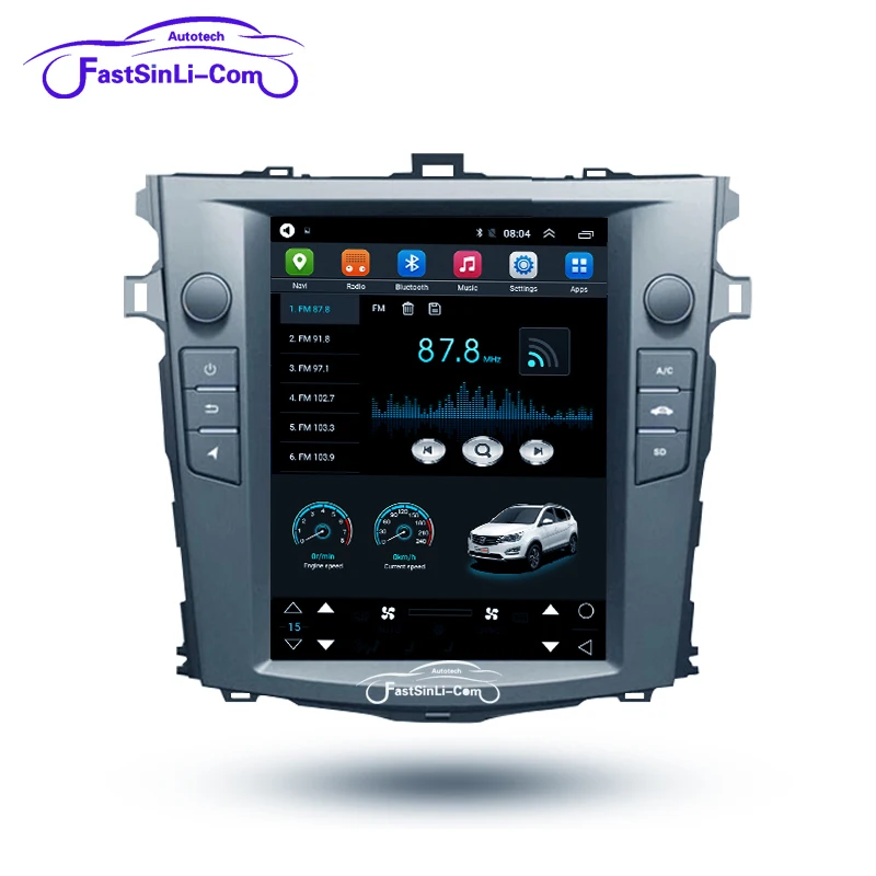 32 ГБ Android мультимедийный плеер для TOYOTA COROLLA радио 2007-2013 gps навигация