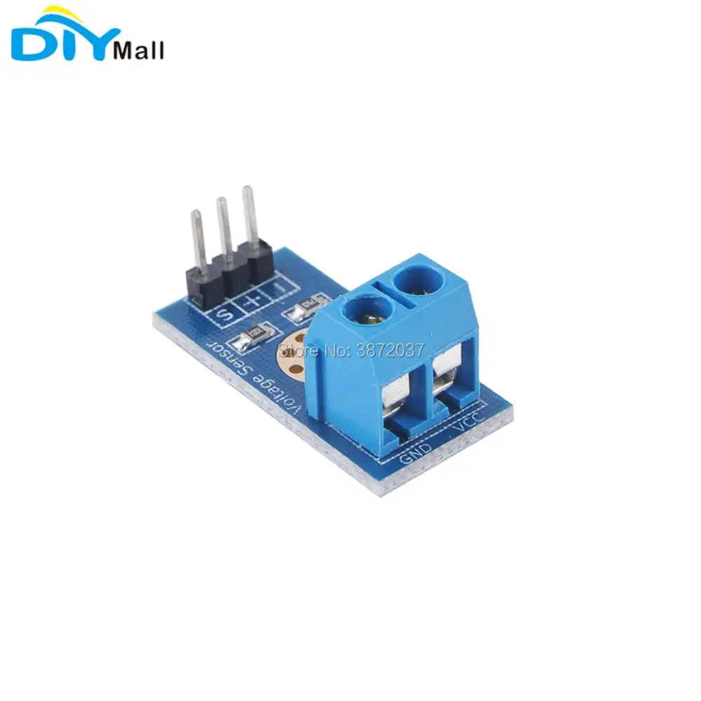 10pcs/lot Voltage Detection Sensor Module Test Electronic Bricks DC 0 25V for Arduino|Модули для умного дома| |