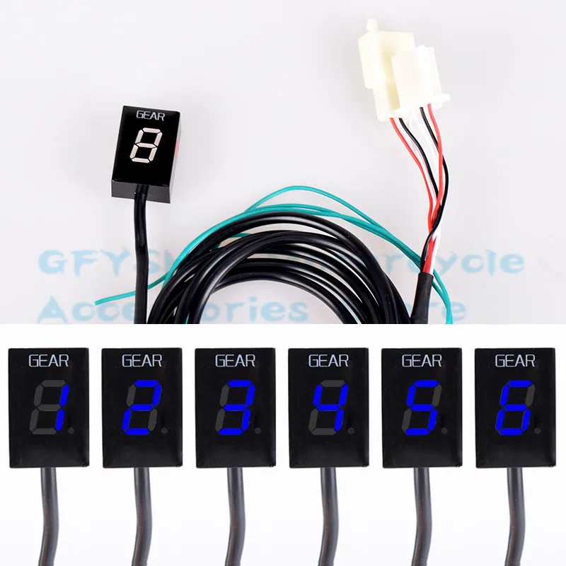 Цифровой измеритель скорости мотоцикла для Honda CB1300F CB 1300F 1300 F 1998-2002, индикатор уровня переключения передач мотоцикла 1-6