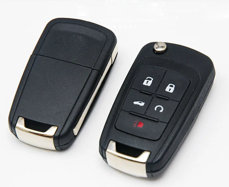 Откидной складной чехол для ключей Chevrolet Cruze 2/3/4/5 с дистанционным управлением