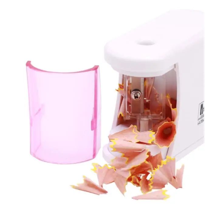 Детская Автоматическая электрическая точилка для карандашей креативная синяя и