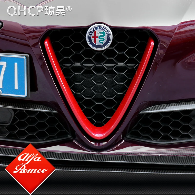 QHCP ABS/углеродное волокно стиль для Alfa Romeo Giulia аксессуары автомобильных головных