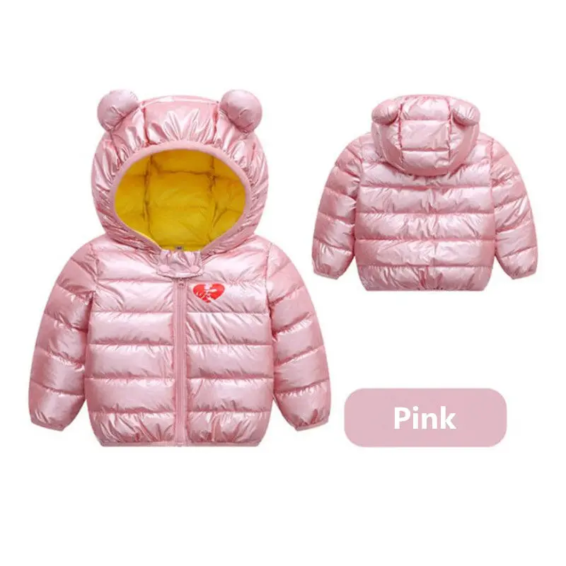 Coat Pink Комплект детской одежды; сезон осень-зима; пальто с капюшоном для мальчиков+ теплые штаны; комплекты одежды для малышей; Детский костюм; Одежда для девочек - Цвет: Coat Pink