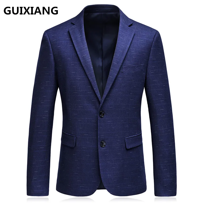 

2017 autumn blazer men's business casual suits men single breasted coat jacket classics blazers mens suits Free shipping