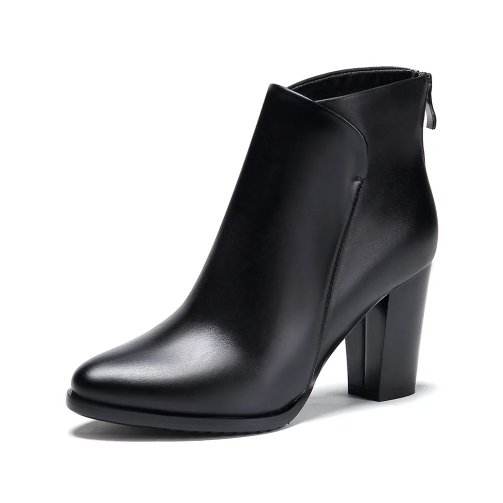 Новинка 2018 года ботильоны из натуральной кожи модная женская обувь для верховой