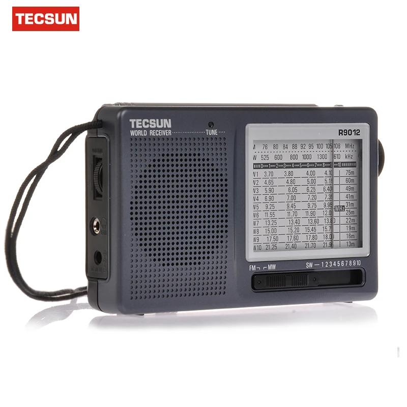 TECSUN R 9012 R9012 12 Диапазон FM/AM/SW радио многополосные радиоприемник Портативный лучший