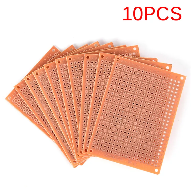 10 шт./лот универсальная плата 5 см x 7 набор прототипов PCB DIY Прототип бумаги