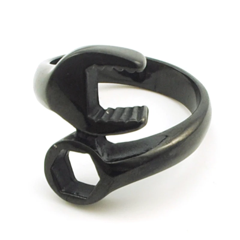 Niendo Мода крутой Байкер Механик Гаечные ключи Нержавеющая сталь Для мужчин S