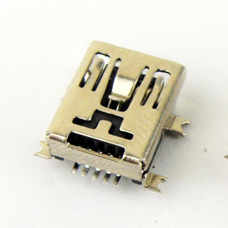 10 шт./лот высококачественный медный полностью USB разъем MINI 5P материнское сиденье