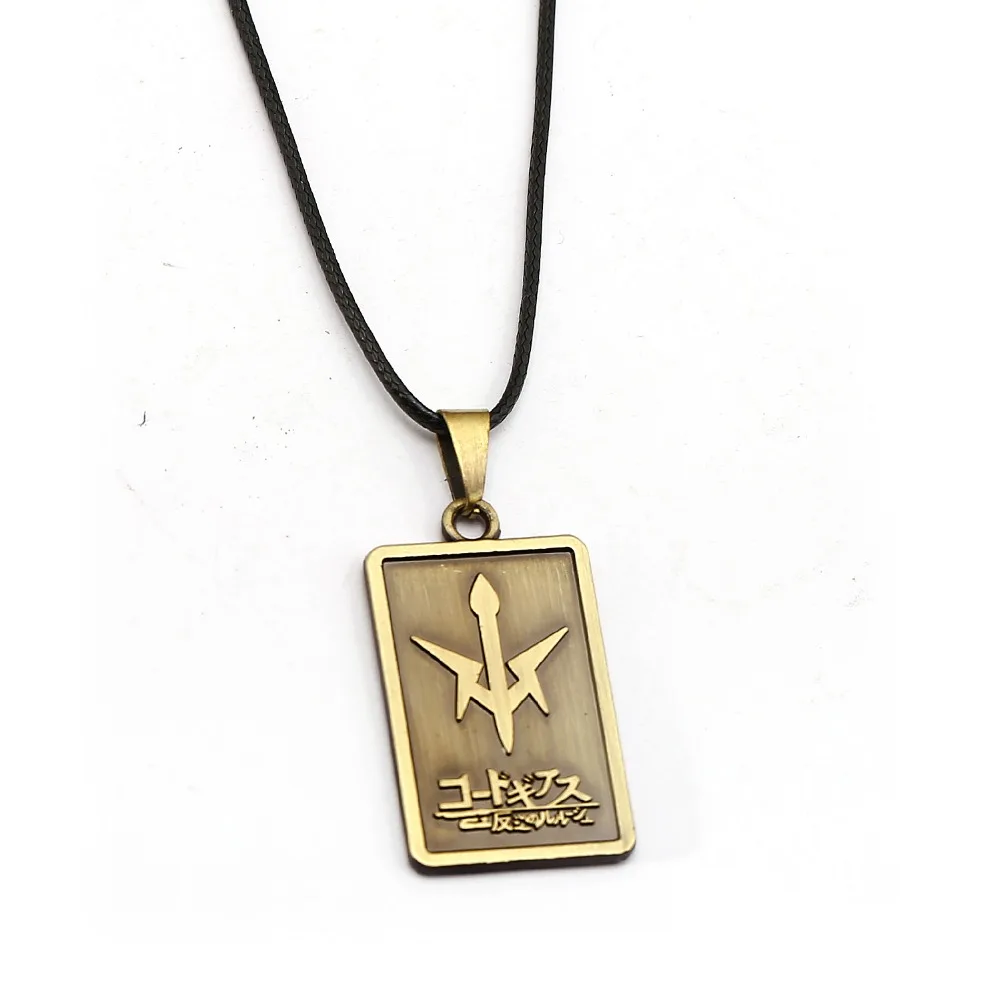 CODE GEASS Lelouch of the Rebellion ожерелье металла веревочная цепь ожерелья для женщин мужчин