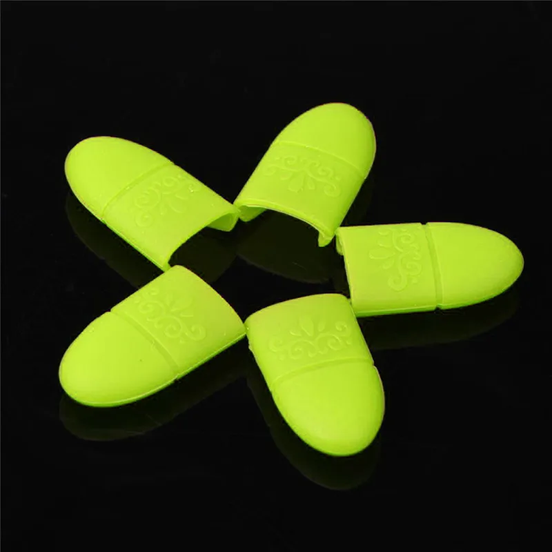 Желтый 10 шт. силикагель для ногтей впитывающий УФ гель удаления лака обертывание