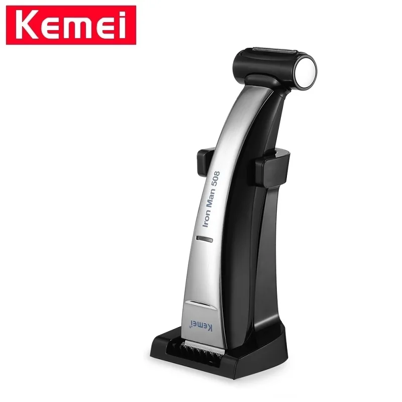 Kemei профессиональная машинка для стрижки волос с двойной головкой