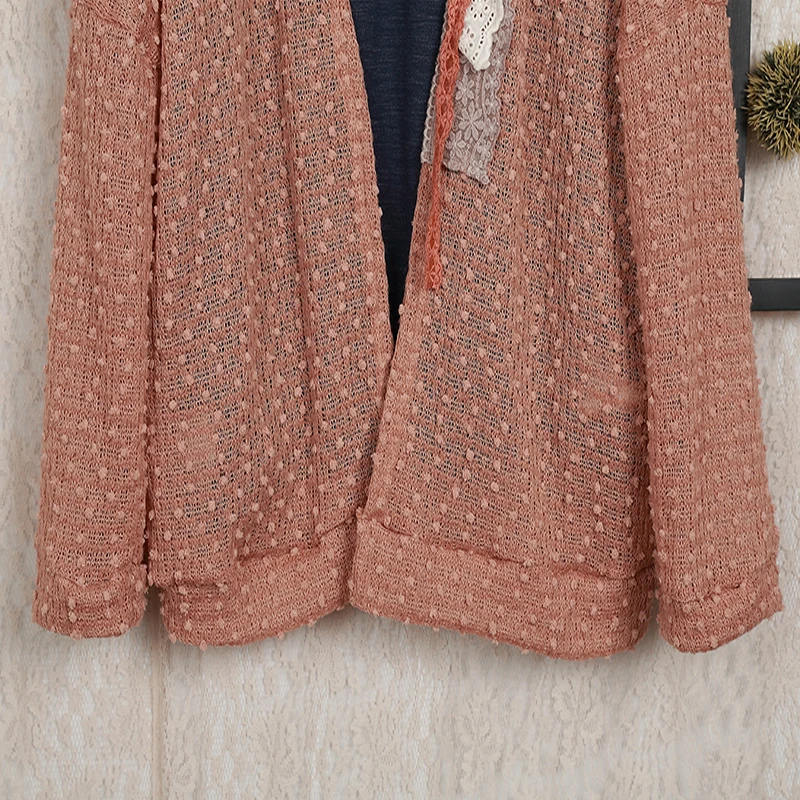 Осенний вязаный свитер для женщин 2018 модный свободный тонкий кардиган Harajuku