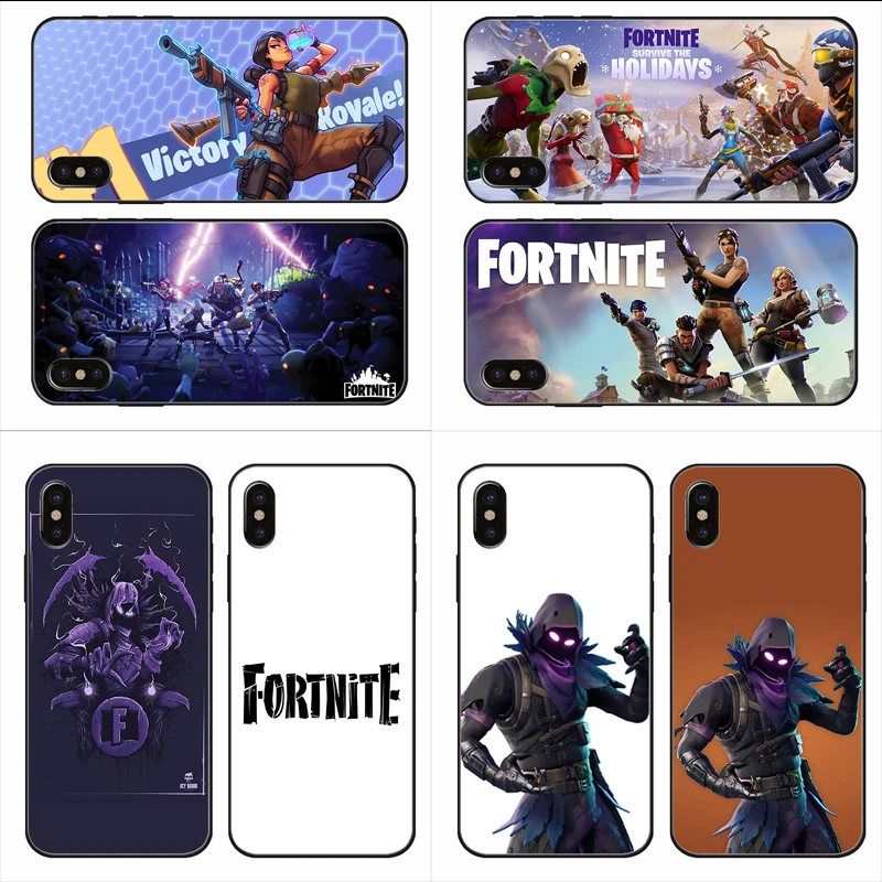 Fortnite рисунком чехол матовый Мягкие TPU для iPhone X/8/8 плюс/7/ plus/6/6 S Plus/6s/6s Plus/5/5S/5se |