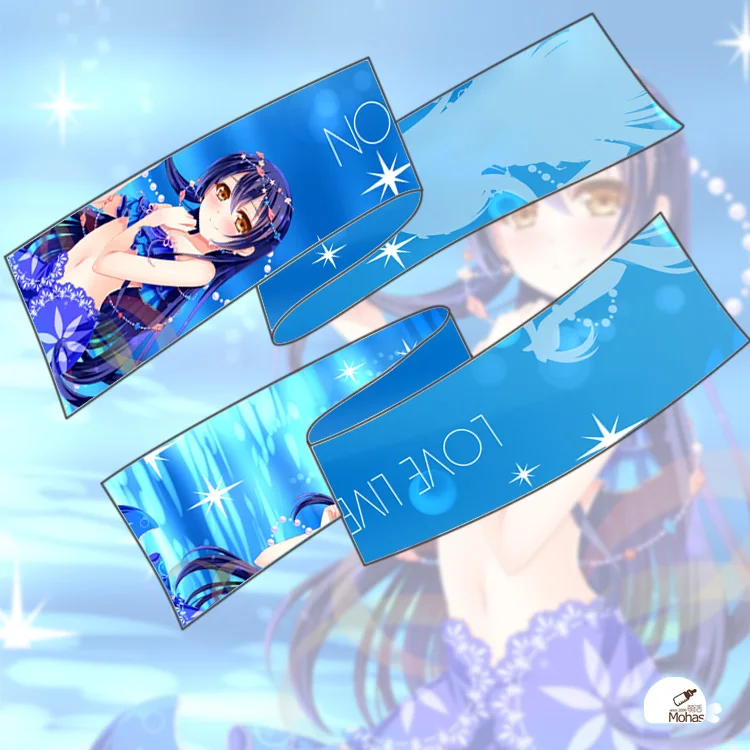 

180*25 см Шарф Аниме Lovelive! Шарф школьный Idol Project Umi Sonoda, зимний длинный шарф из мягкой микрофибры