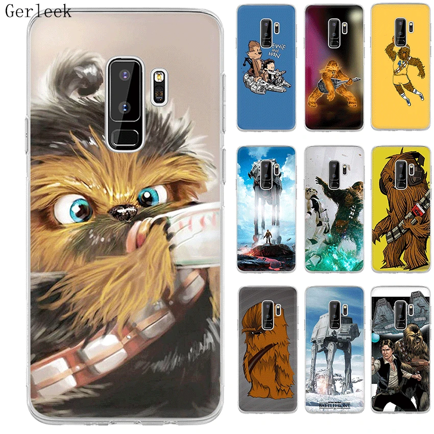 Чехол для Samsung Galaxy A3 A5 A6 A8 Plus 2015 2016 2017 2018 Звездные войны Chewbacca|Чехлы-накладки| |
