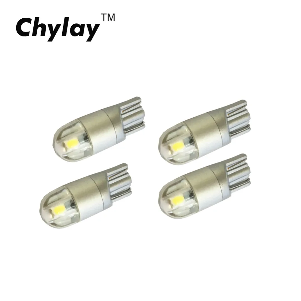4 шт. t10 светодиодная Автомобильная интерьерная лампа 2SMD 3030 w5w Светодиодная