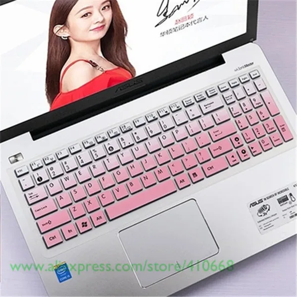 Силиконовый защитный чехол для клавиатуры ноутбука Asus Y581L A550 A550VB X501A X552M VX50IU FH5900V