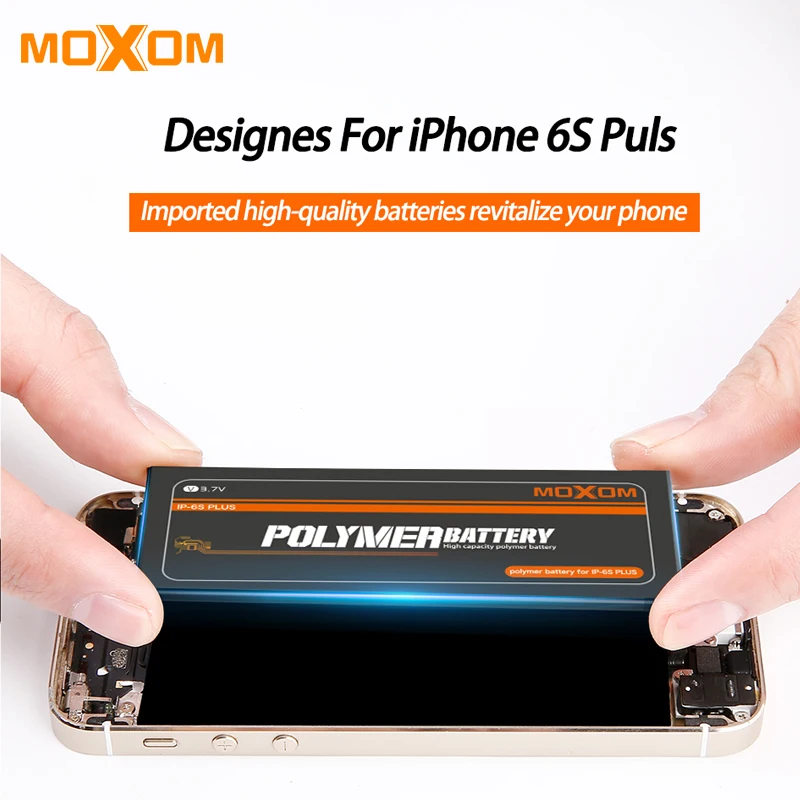Аккумулятор MOXOM для iPhone 6s Plus 2650 мАч 3 7 в | Мобильные телефоны и аксессуары