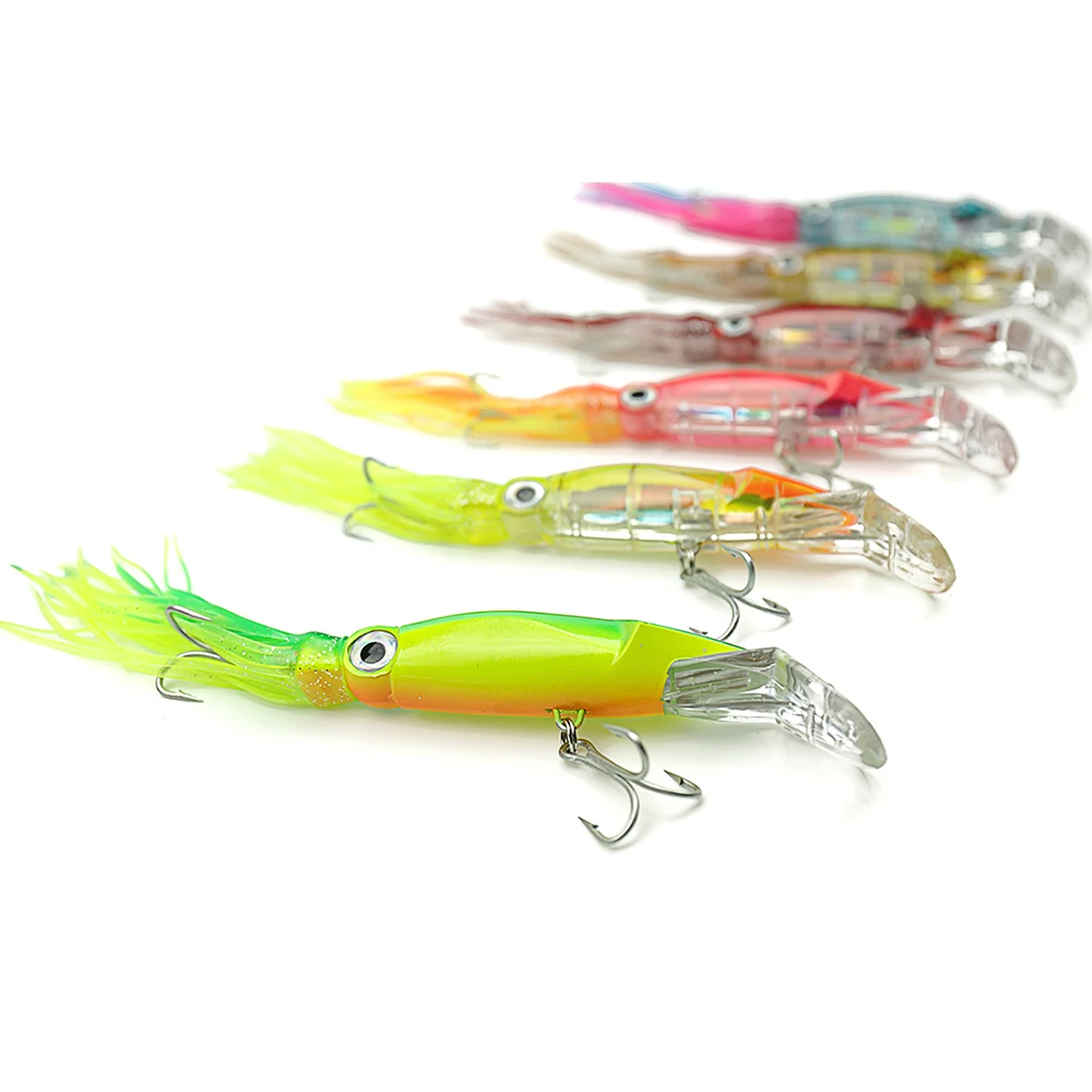 6 шт./компл. жесткая рыболовная приманка большого размера искусственная наживка 24