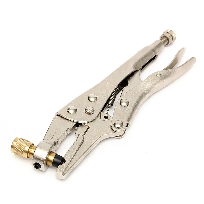 Air Conditioner Refrigerant Recovery Refrigeration Tube Steel Locking Plier Hand Tool | Инструменты