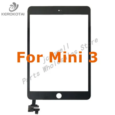 Для Ipad Mini 3 A1599 A1600 A1601 Сенсорная панель Экран планшета Панель Стекло Запасная