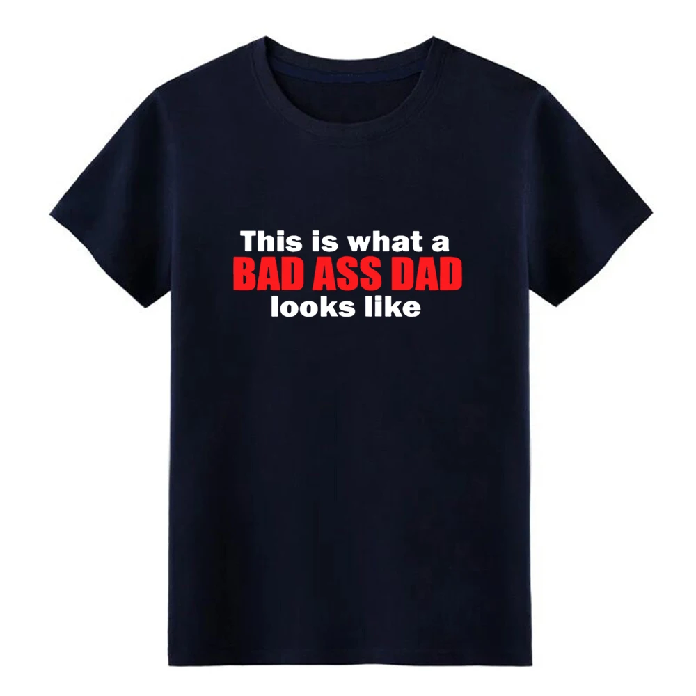Мужская забавная футболка с надписью This Is What A Bad Ass DAD looks Like трикотажная размер S 3xl