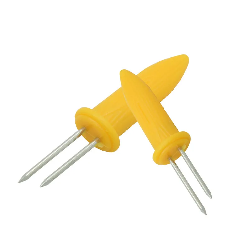 120 шт. Вилка кукурузы шампуры безопасный Кукуруза в початках держатели иглы